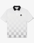 Men's Printed Collar Tee - White - Erthe Golf