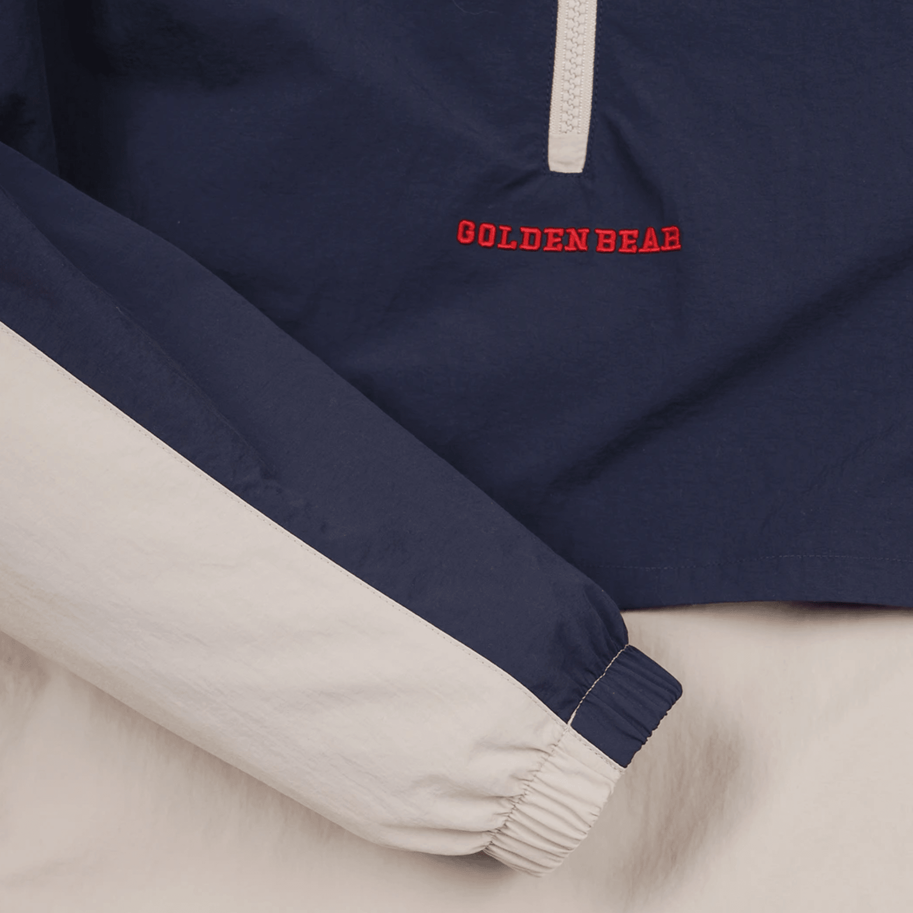 Men's Colorblock Anorak - Navy - Erthe Golf