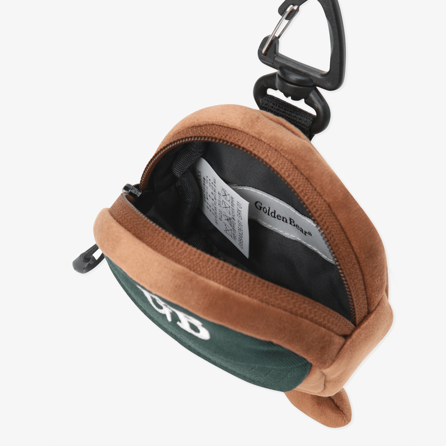 Bear Circle Ball Pouch - Green - Erthe Golf