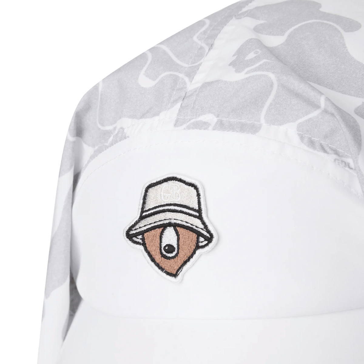 Women's Scarf Visor - White - Erthe Golf