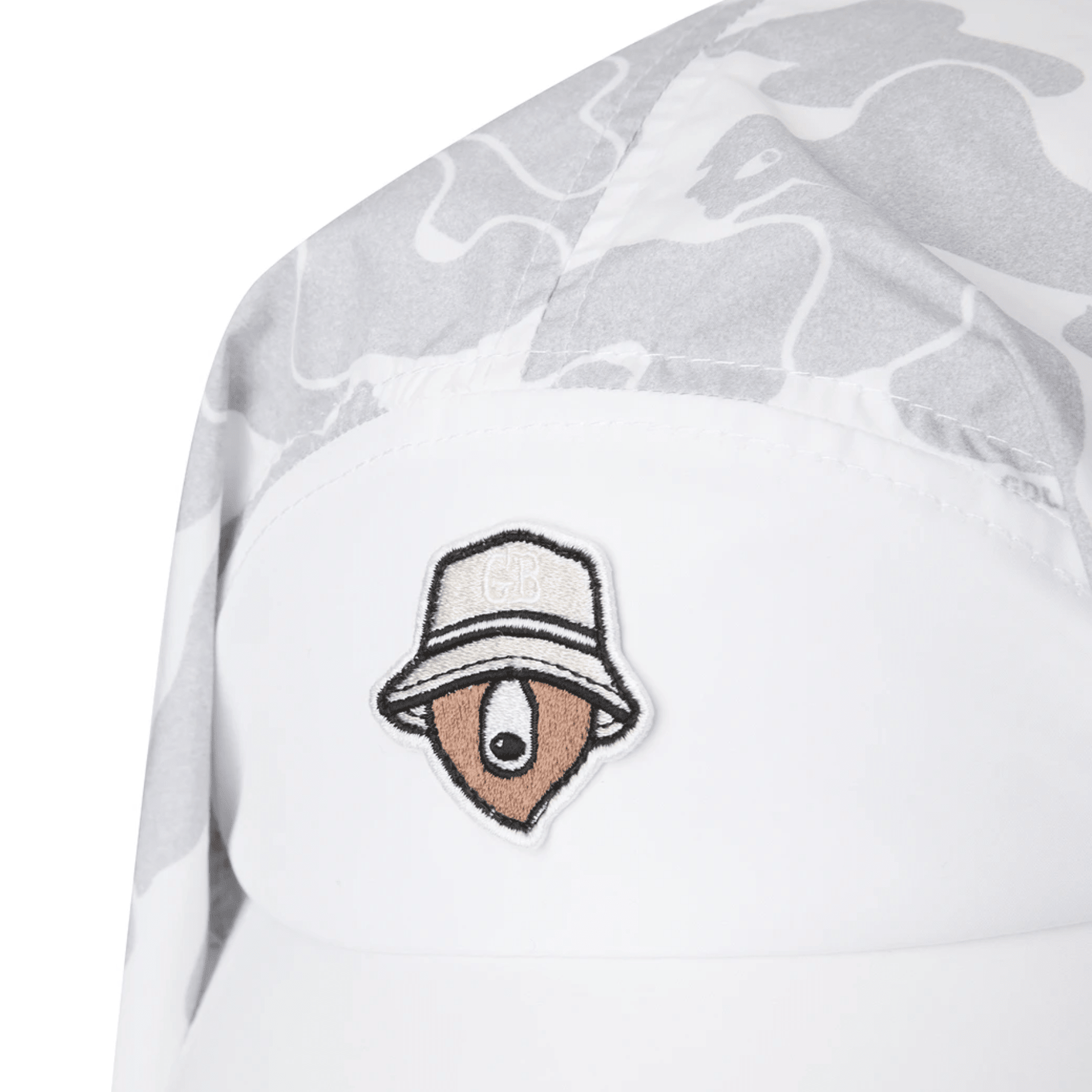 Women's Scarf Visor - White - Erthe Golf