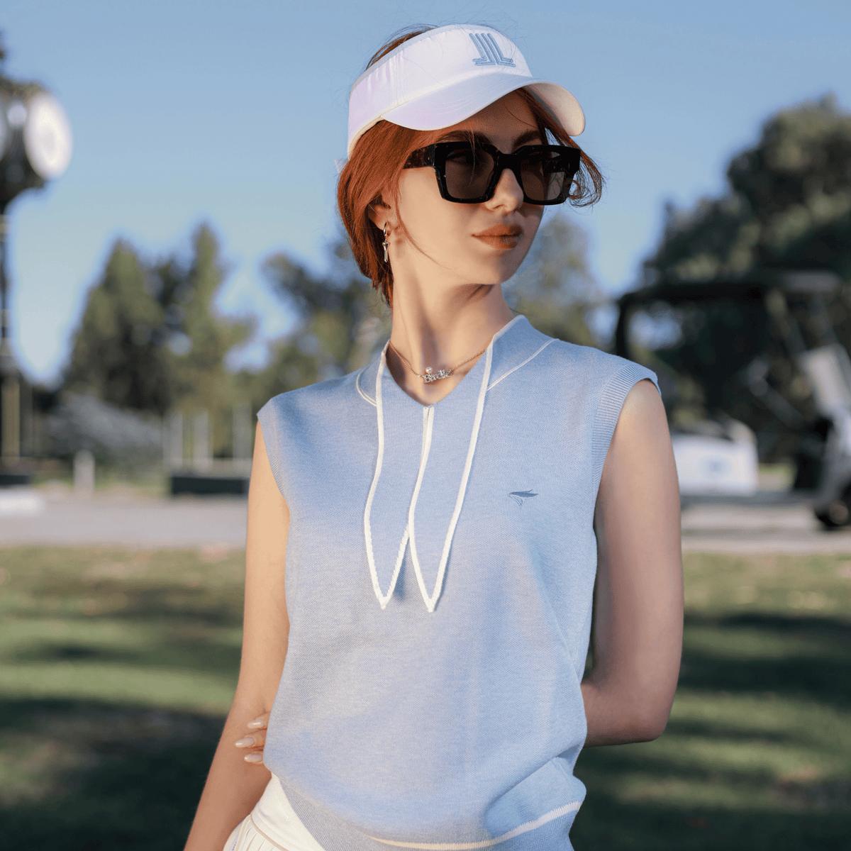 Falcosia Knotted Top - Erthe Golf