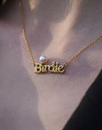 Birdie Necklace-Gold