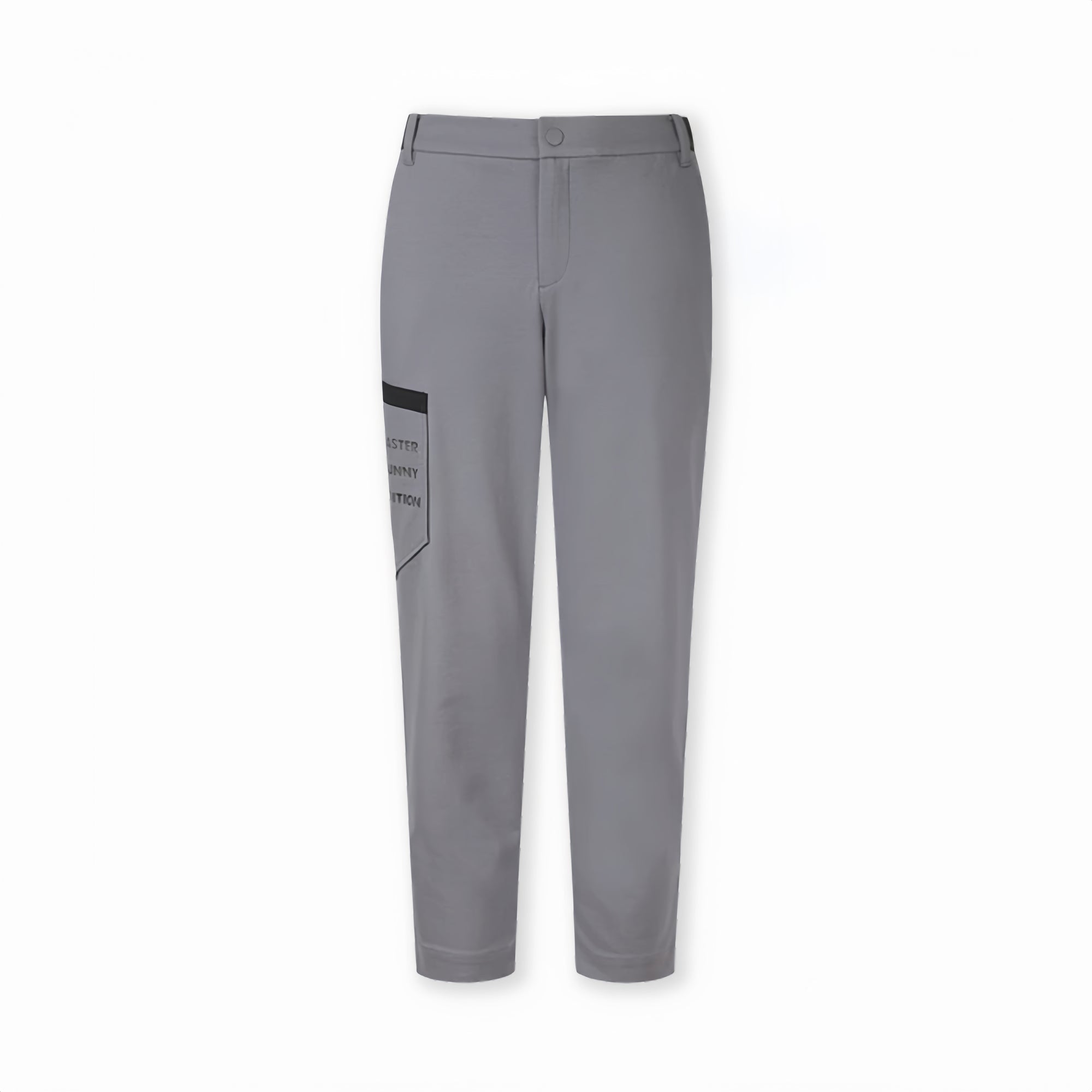 Master Bunny Edition Men's Roll Up Pocket Pants - Gray - Erthe Golf