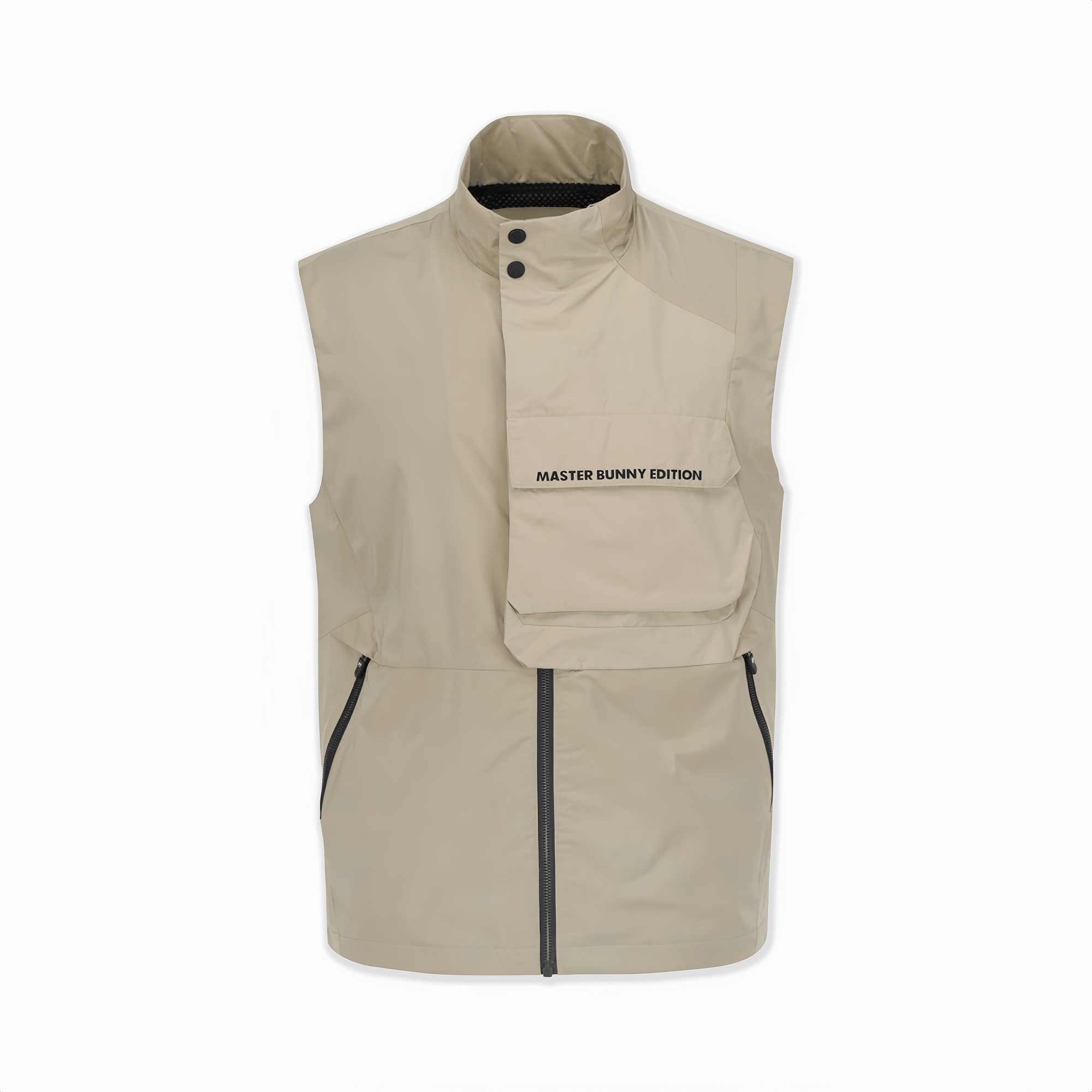 Master Bunny Edition Men's Pocket Vest - Beige - Erthe Golf