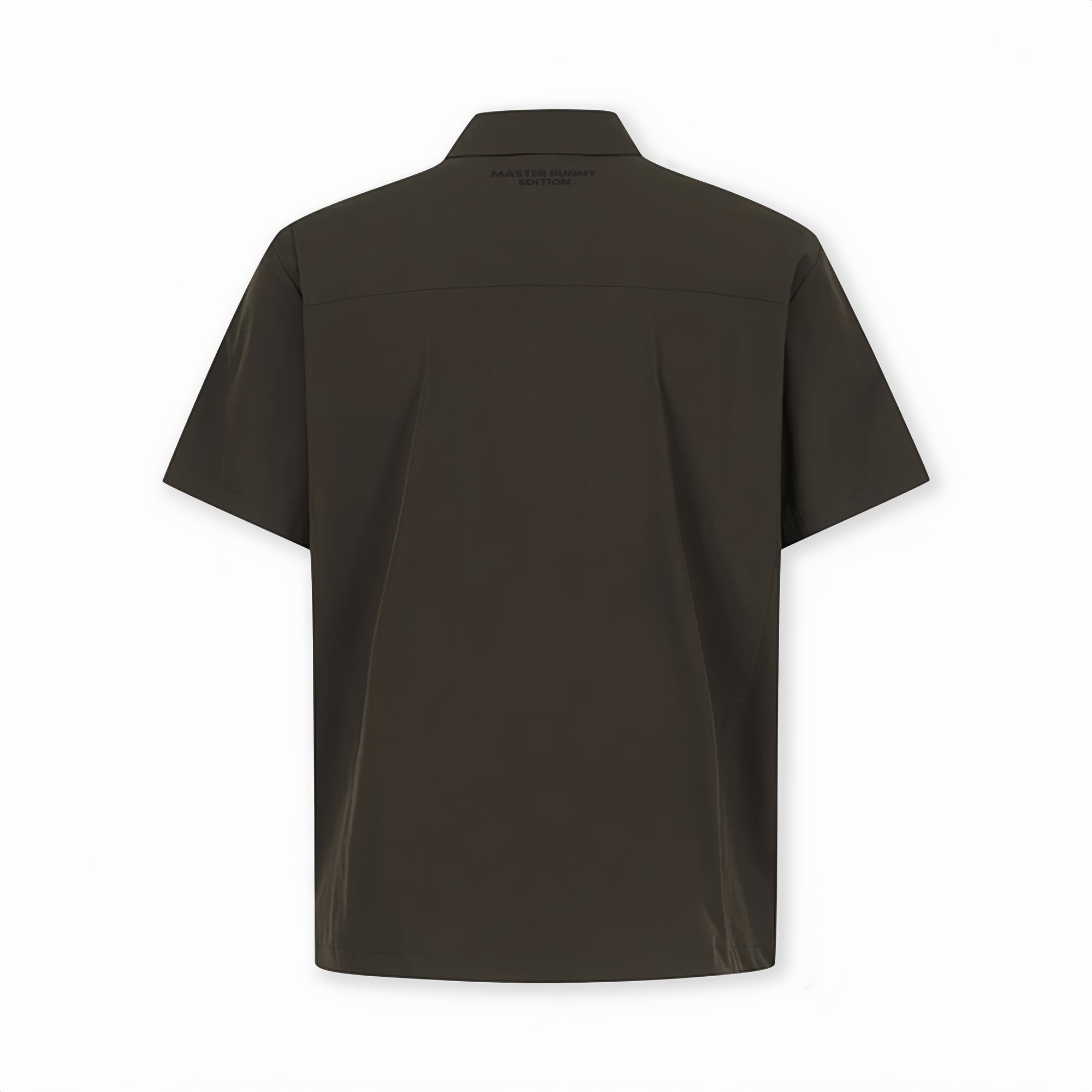 Master Bunny Edition Men's Pocket Shirt - Brown - Erthe Golf