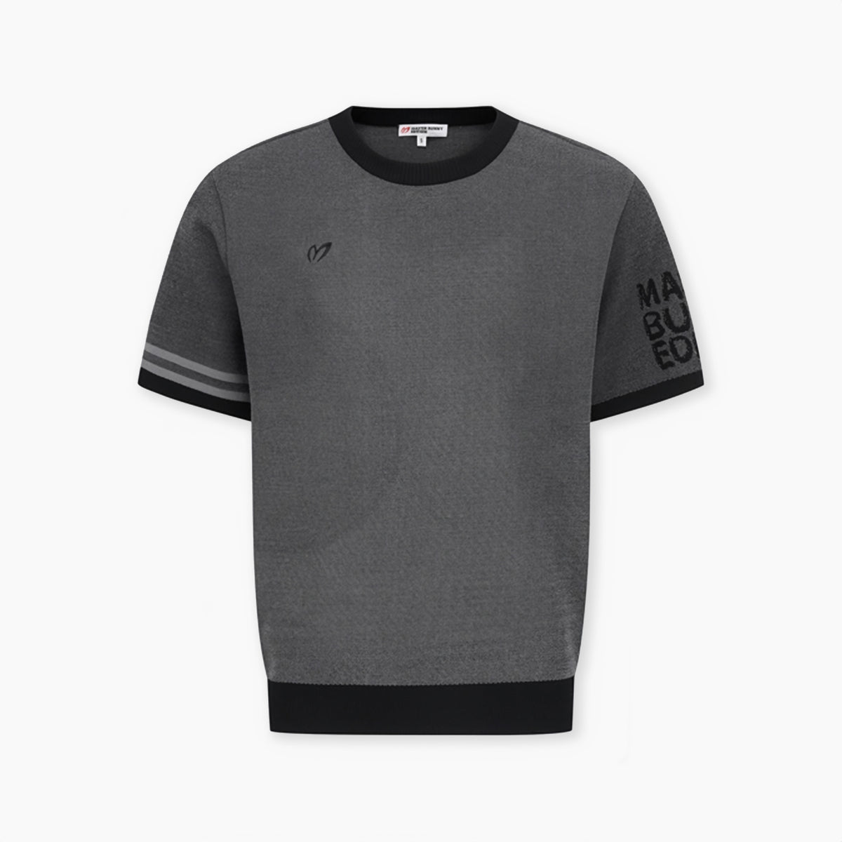 Master Bunny Edition Men's Color Knit Top - Black - Erthe Golf
