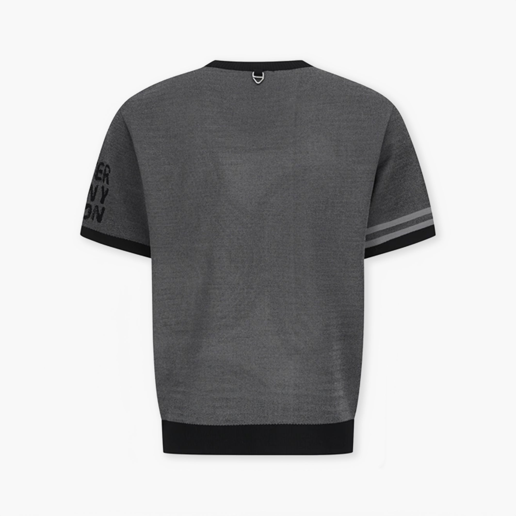 Master Bunny Edition Men's Color Knit Top - Black - Erthe Golf
