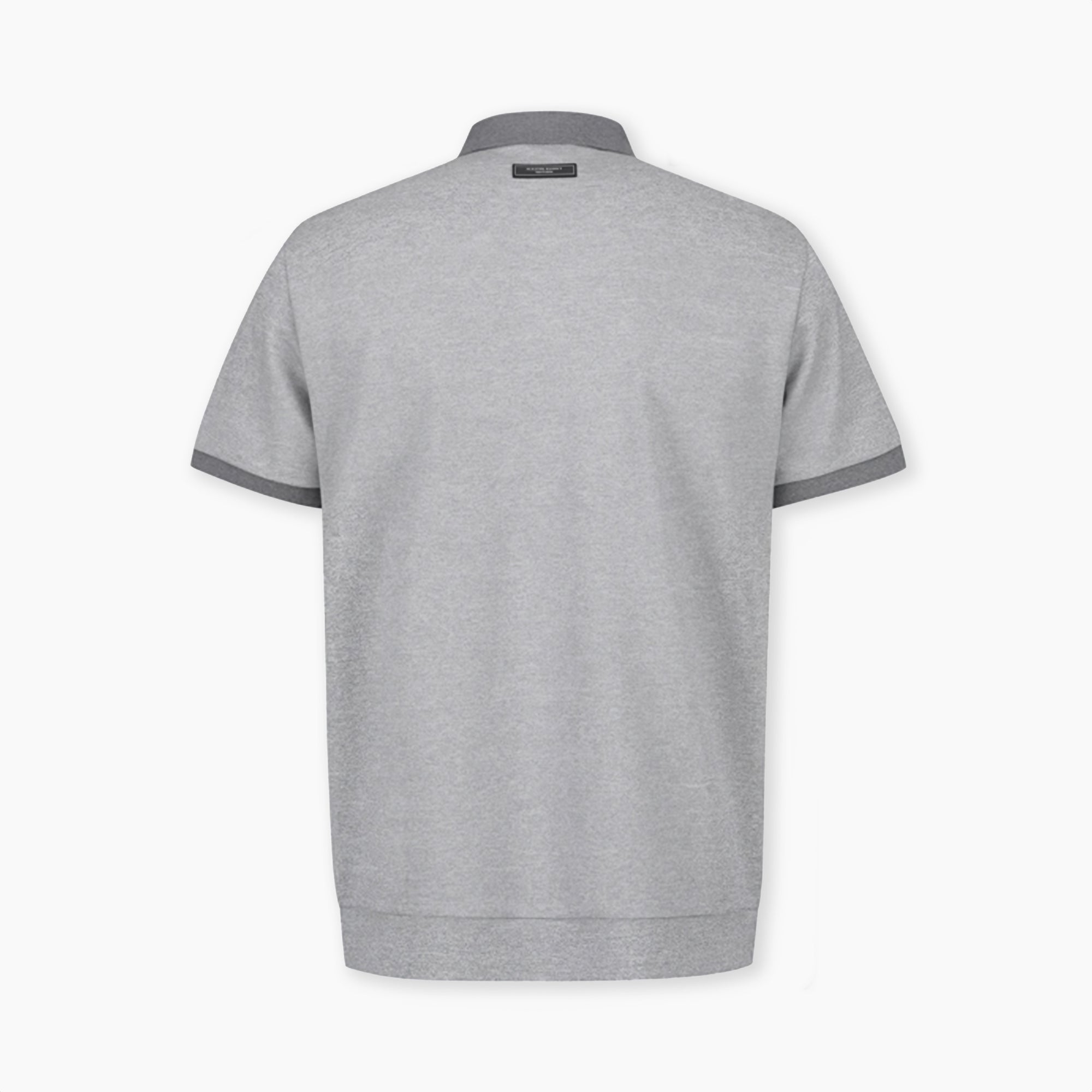 Master Bunny Edition Men's Melange Polo - Grey - Erthe Golf