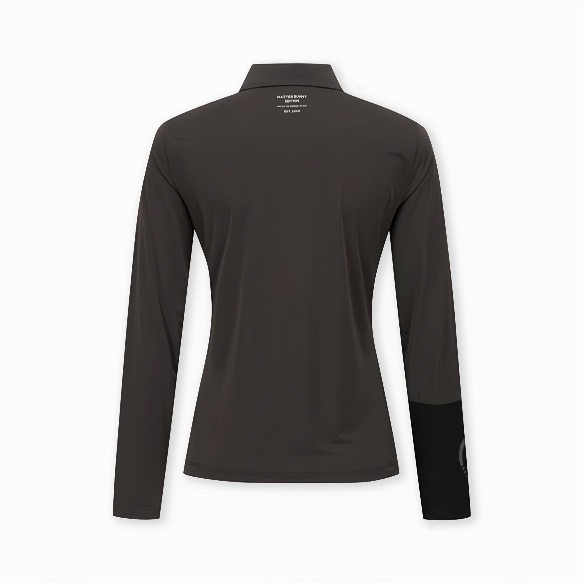 Master Bunny Edition Women's Long - Sleeve Polo - Brown - Erthe Golf