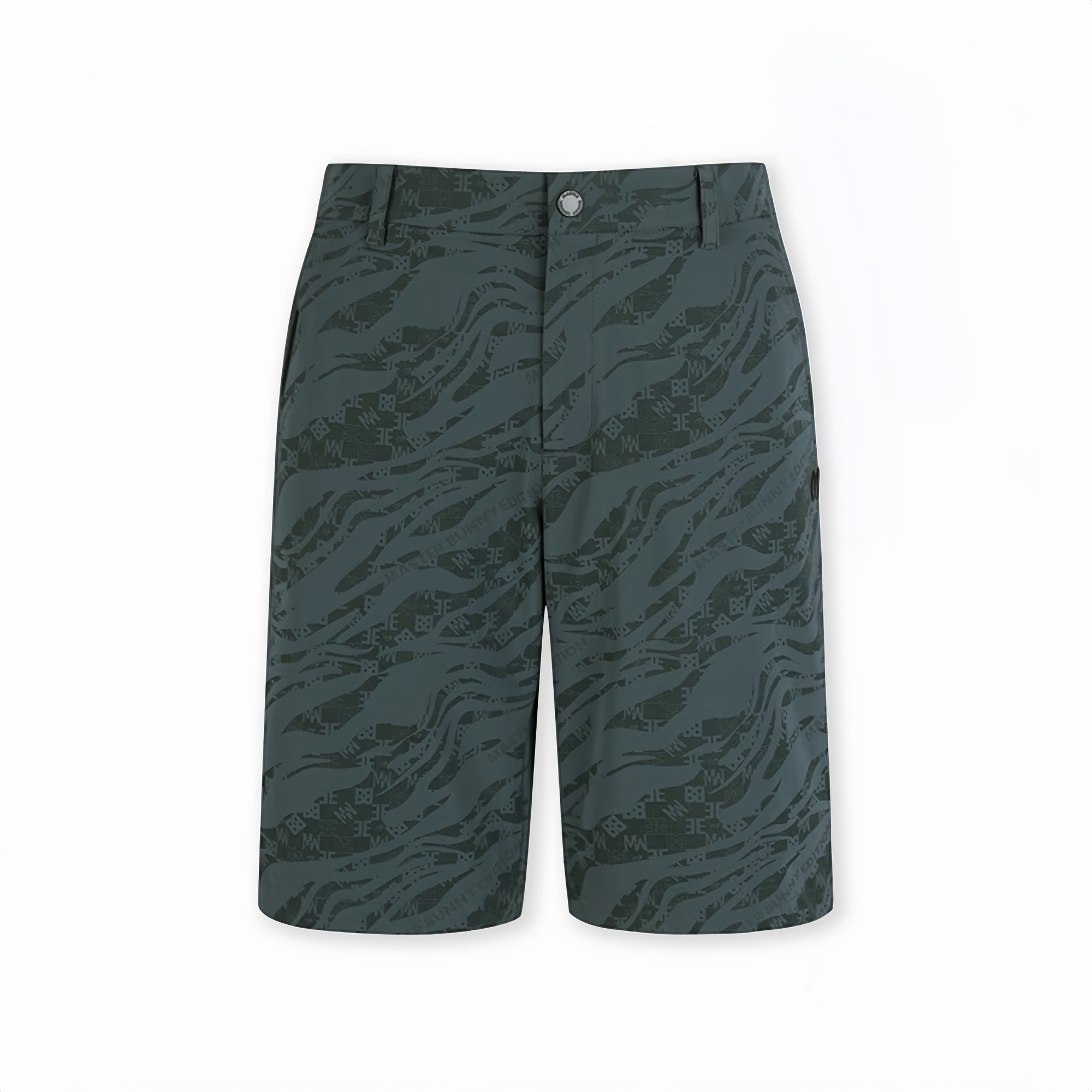 Master Bunny Edition Men's Zebra Shorts - Green - Erthe Golf