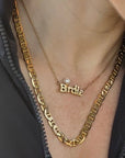 Birdie Necklace-Gold