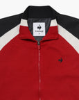 Men's Windproof Full-Zip Cardigan - Red