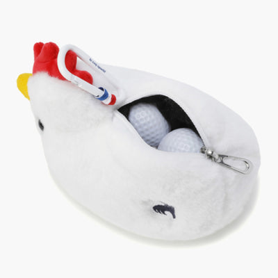 Unisex Ball Holder - White - Erthe Golf