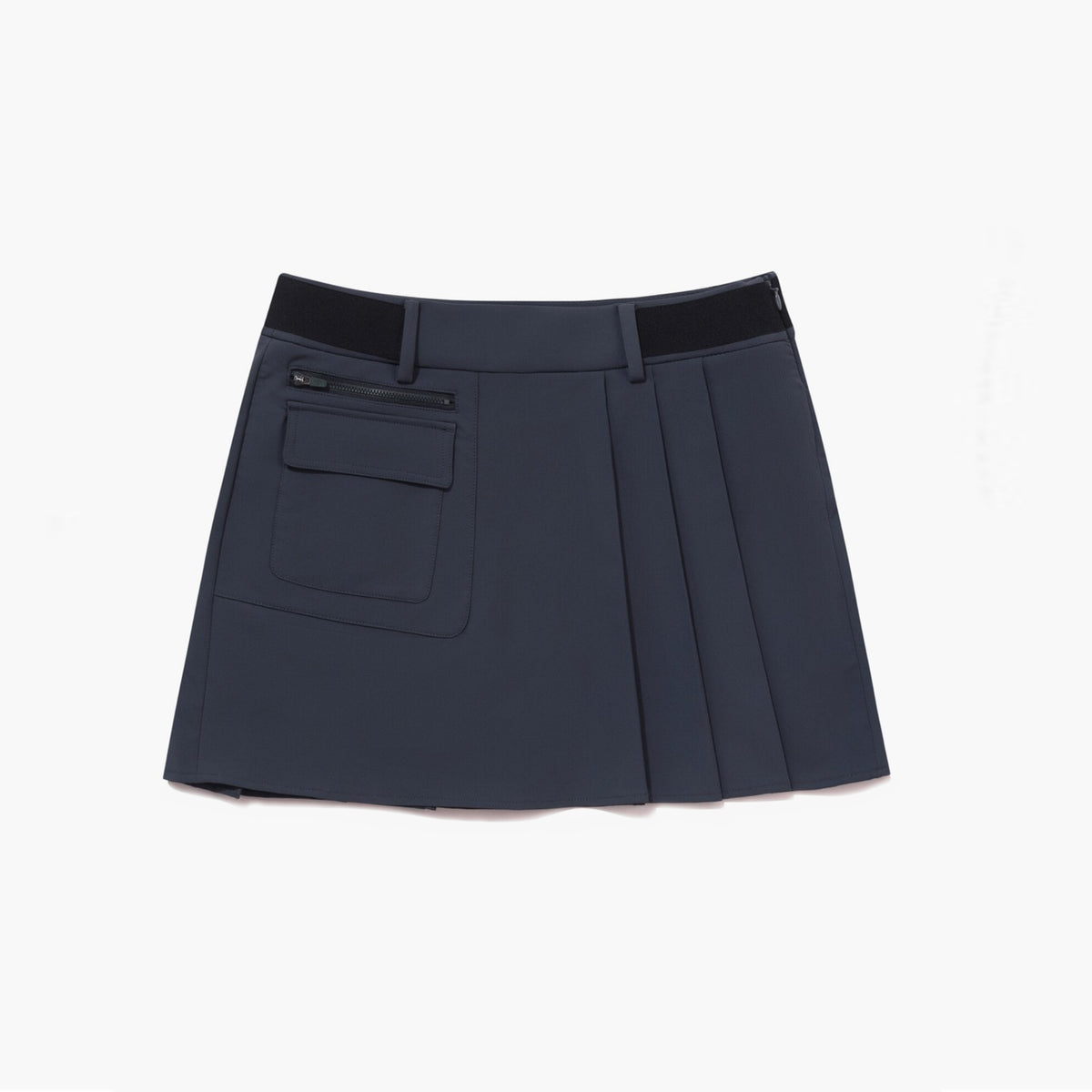 Women's Cargo Pleated Skirt - Blue - Erthe Golf