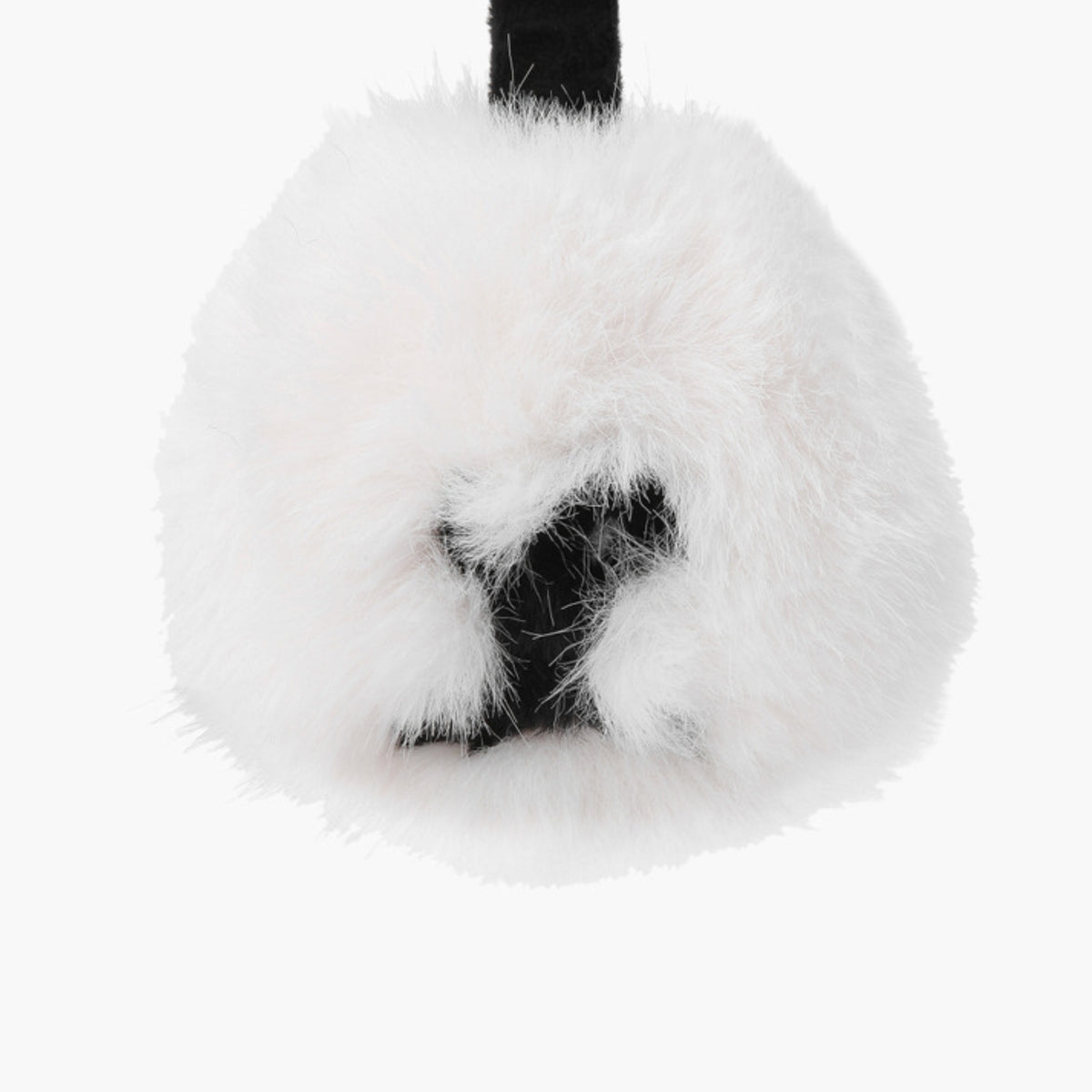Women's Eco - Fur Earmuffs - White - Erthe Golf