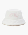 Women's Padded Bucket Hat - White