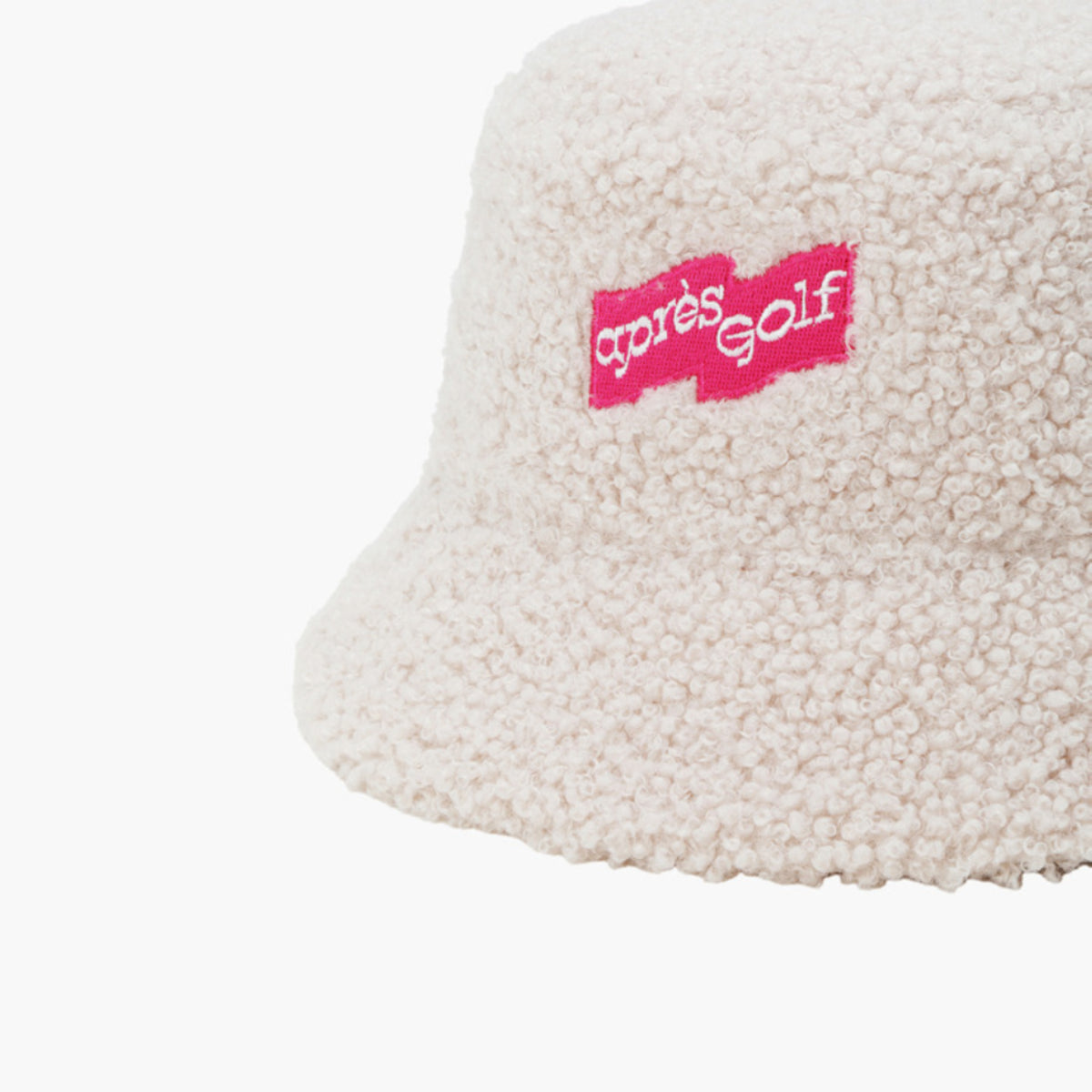 Women's Padded Bucket Hat - White - Erthe Golf