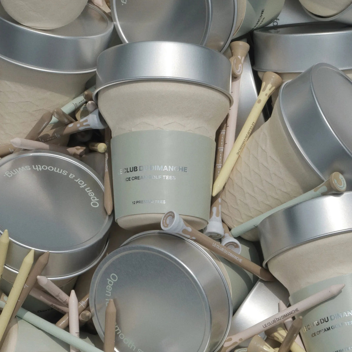 Ice Cream Golf Tees - Sage Green