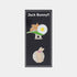 [Jack Bunny] Flower & Bunny Ball Marker Set - Beige - Erthe Golf