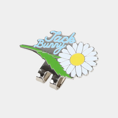 [Jack Bunny] Flower & Bunny Ball Marker Set - Pink - Erthe Golf