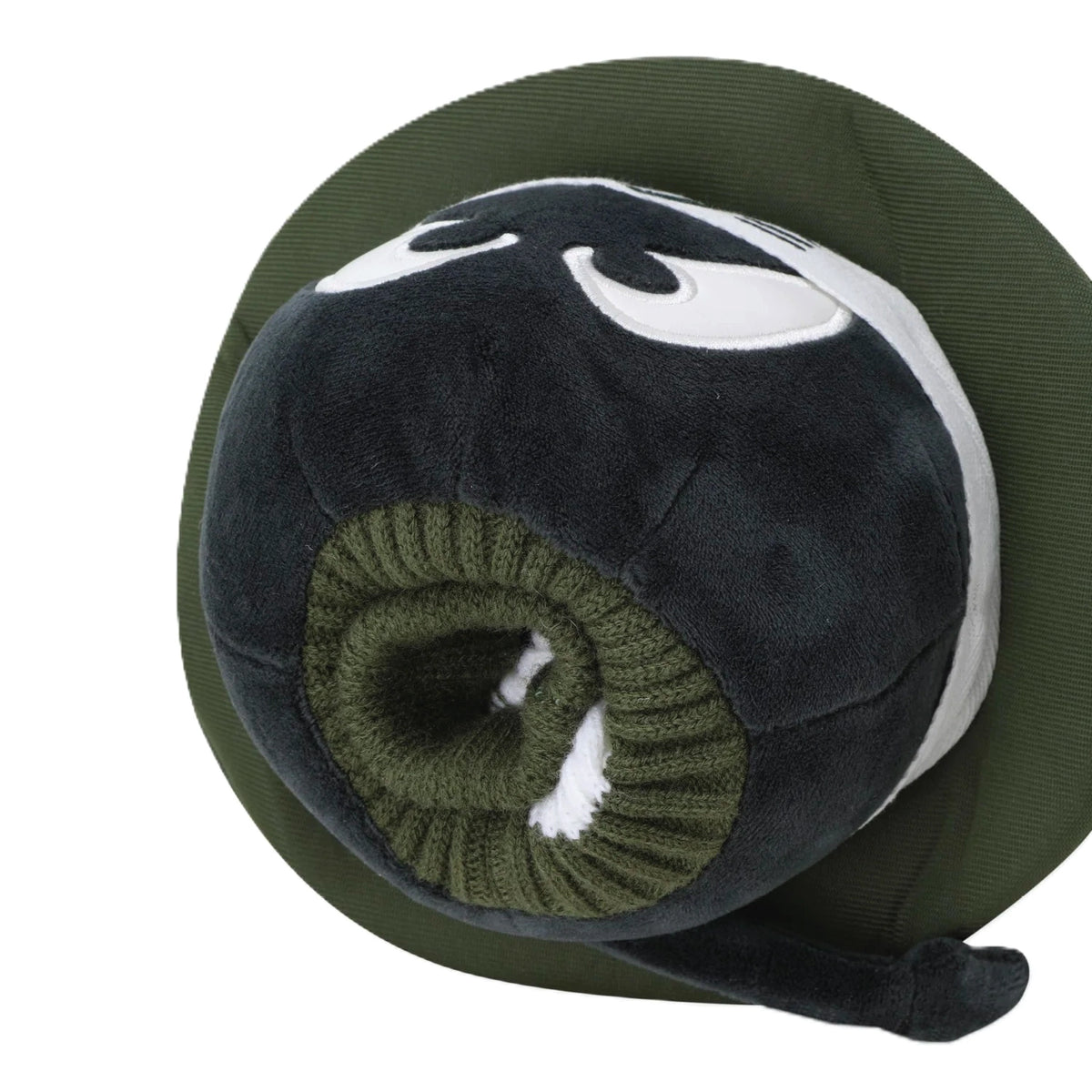 Close-up of khaki WAACKY golf headcover opening