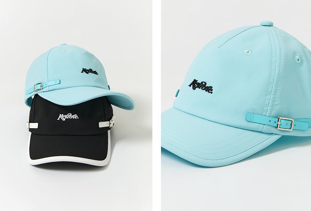 Keypote Clip Golf Cap Blue and Black Colorway Display | Erthe Golf