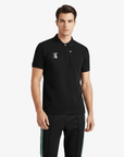 Men Polo Joggers Set - Black - Erthe Golf