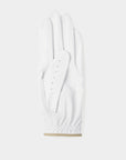 Lanvin Blanc Leather Left - Hand Glove - Off White - Erthe Golf