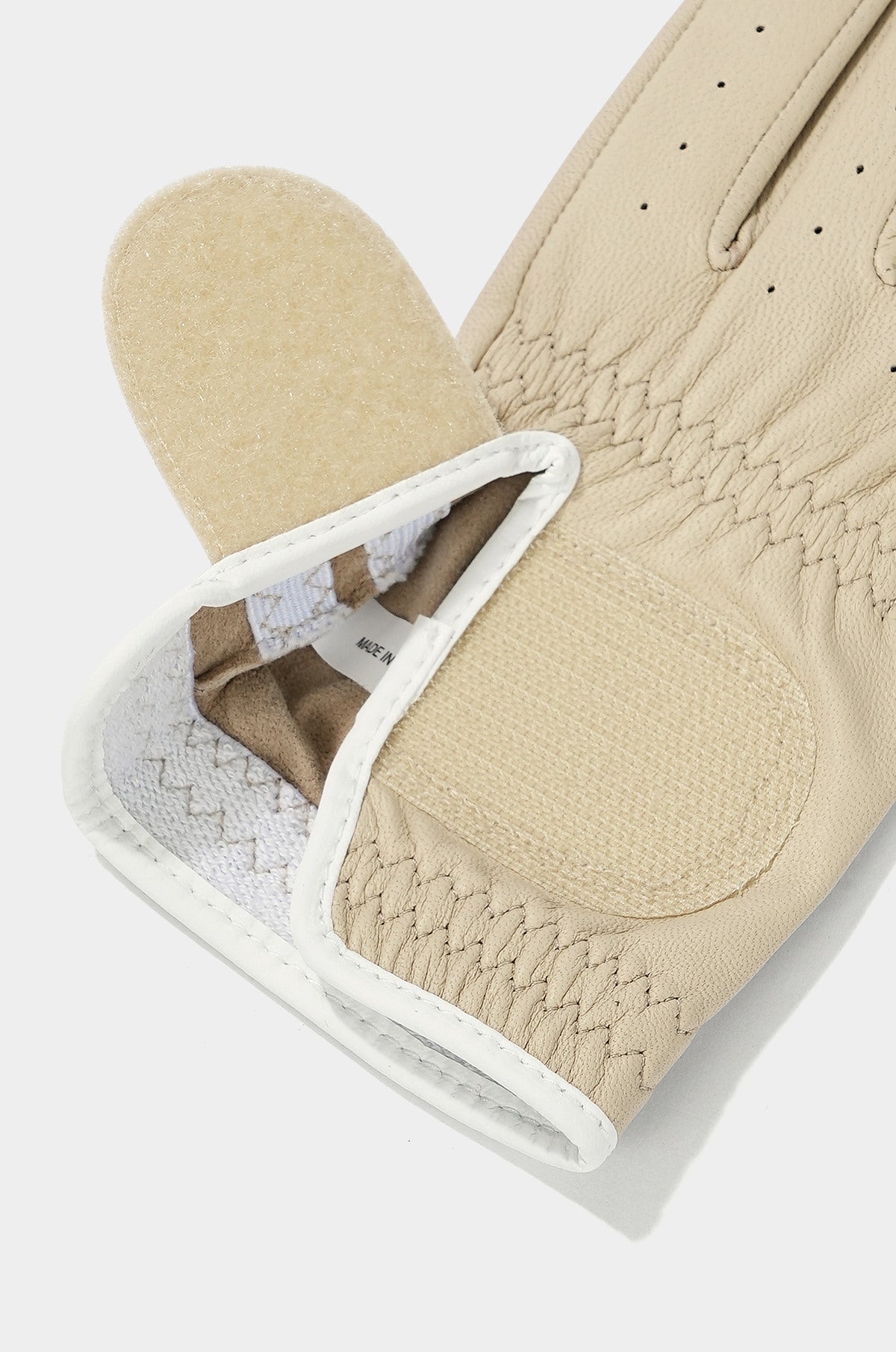 Lanvin Blanc Lambskin Left - Hand Glove - Beige - Erthe Golf