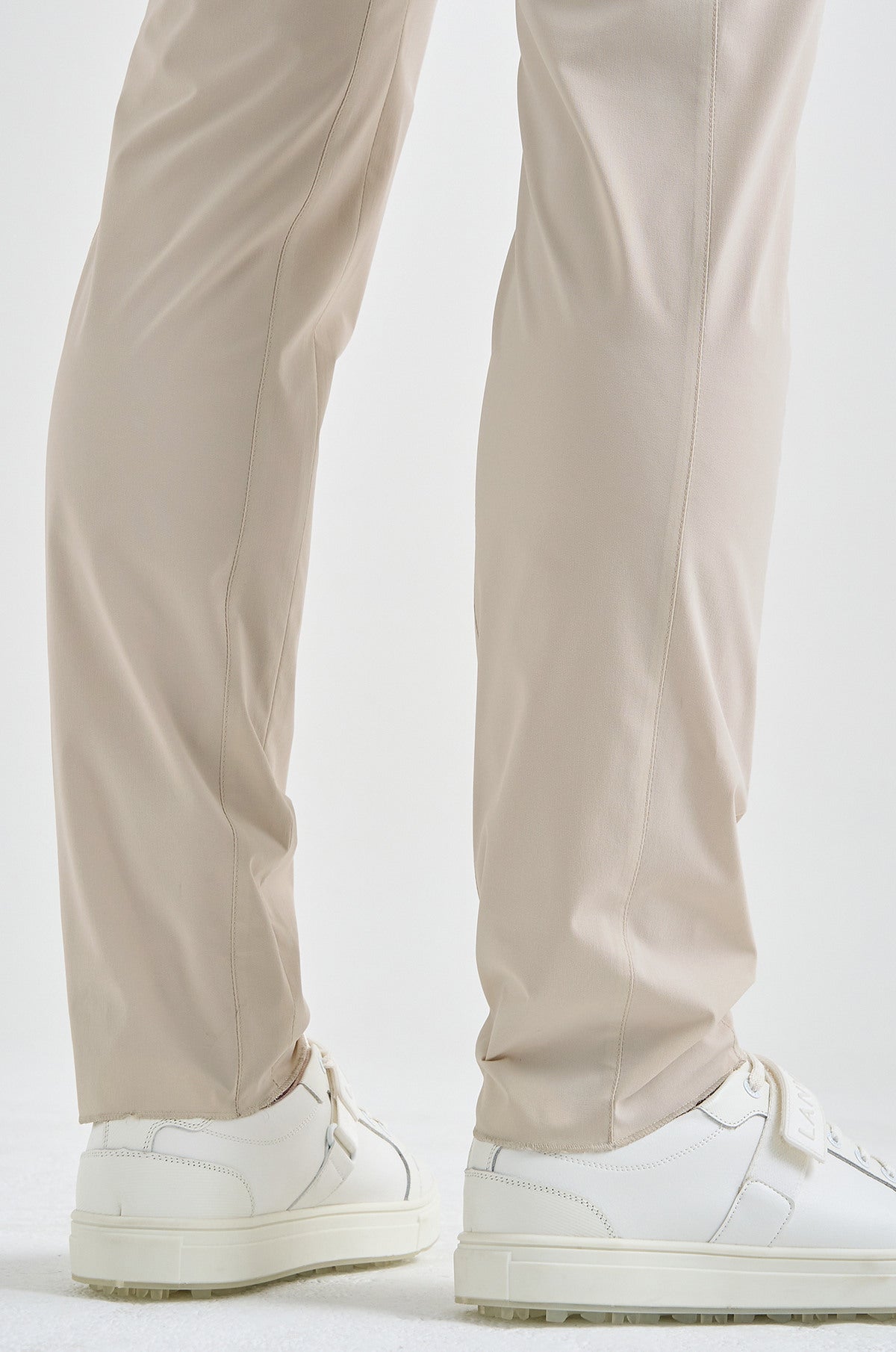 Lanvin Blanc Beige Slim Fit Pants - Erthe Golf