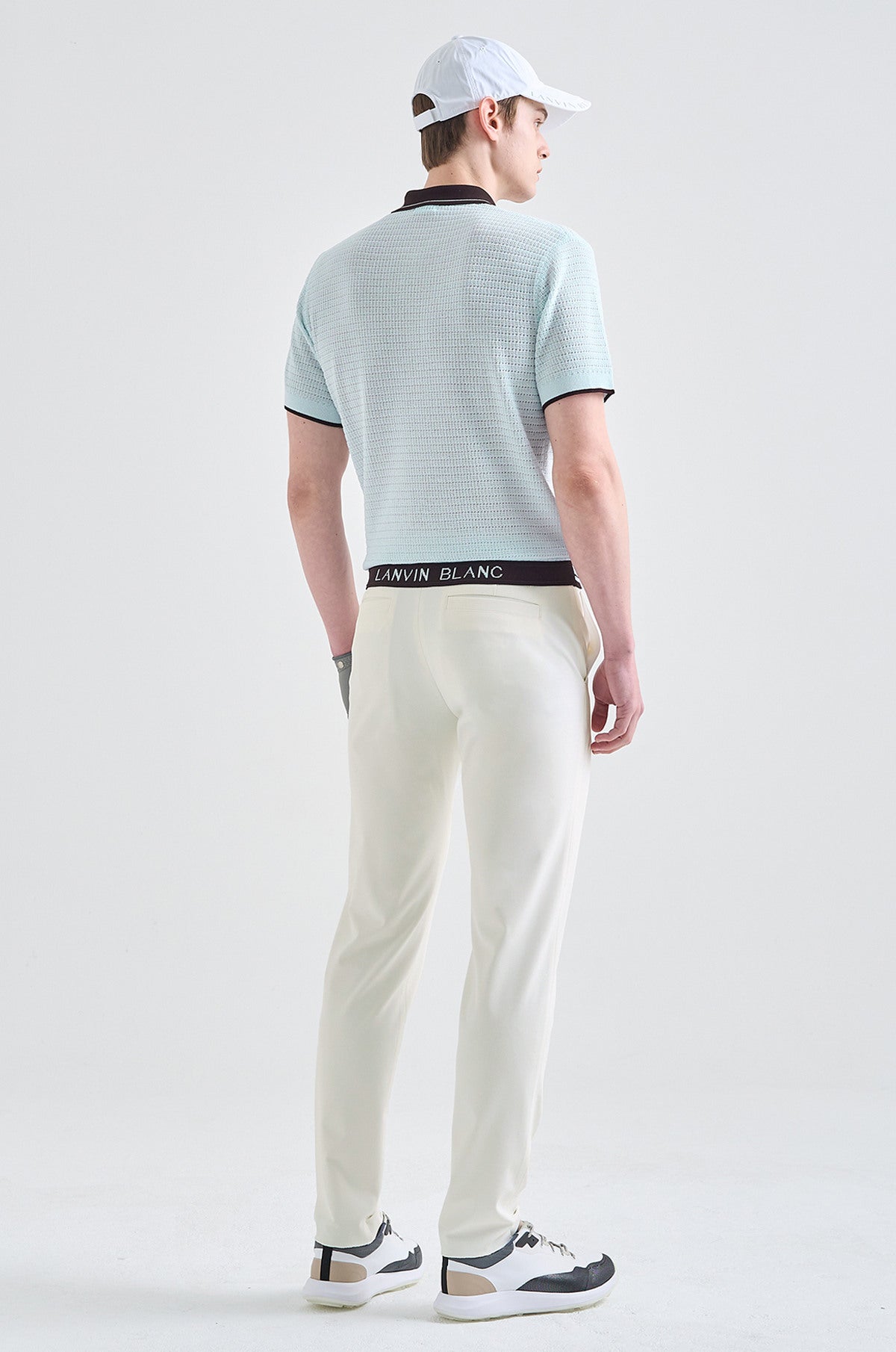 Lanvin Blanc Off - White Slim Fit Pants - Erthe Golf