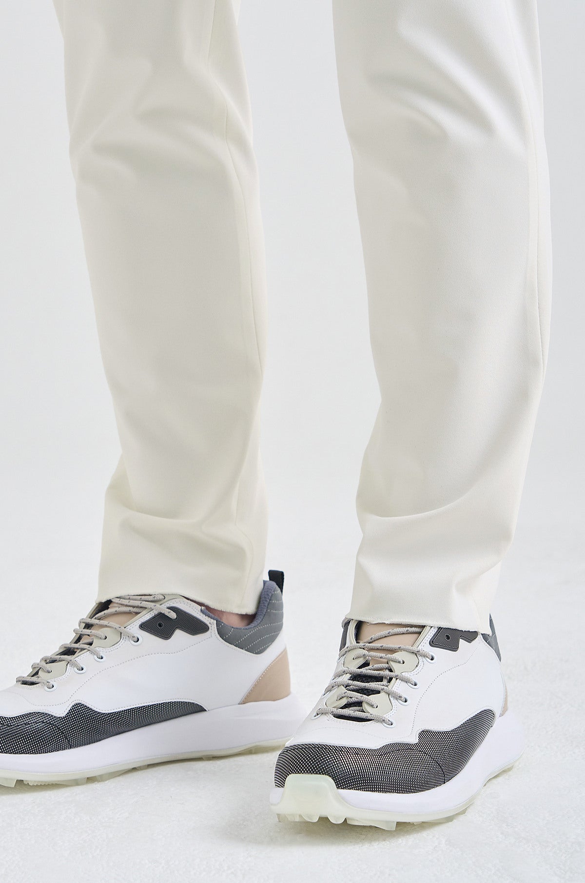 Lanvin Blanc Off - White Slim Fit Pants - Erthe Golf