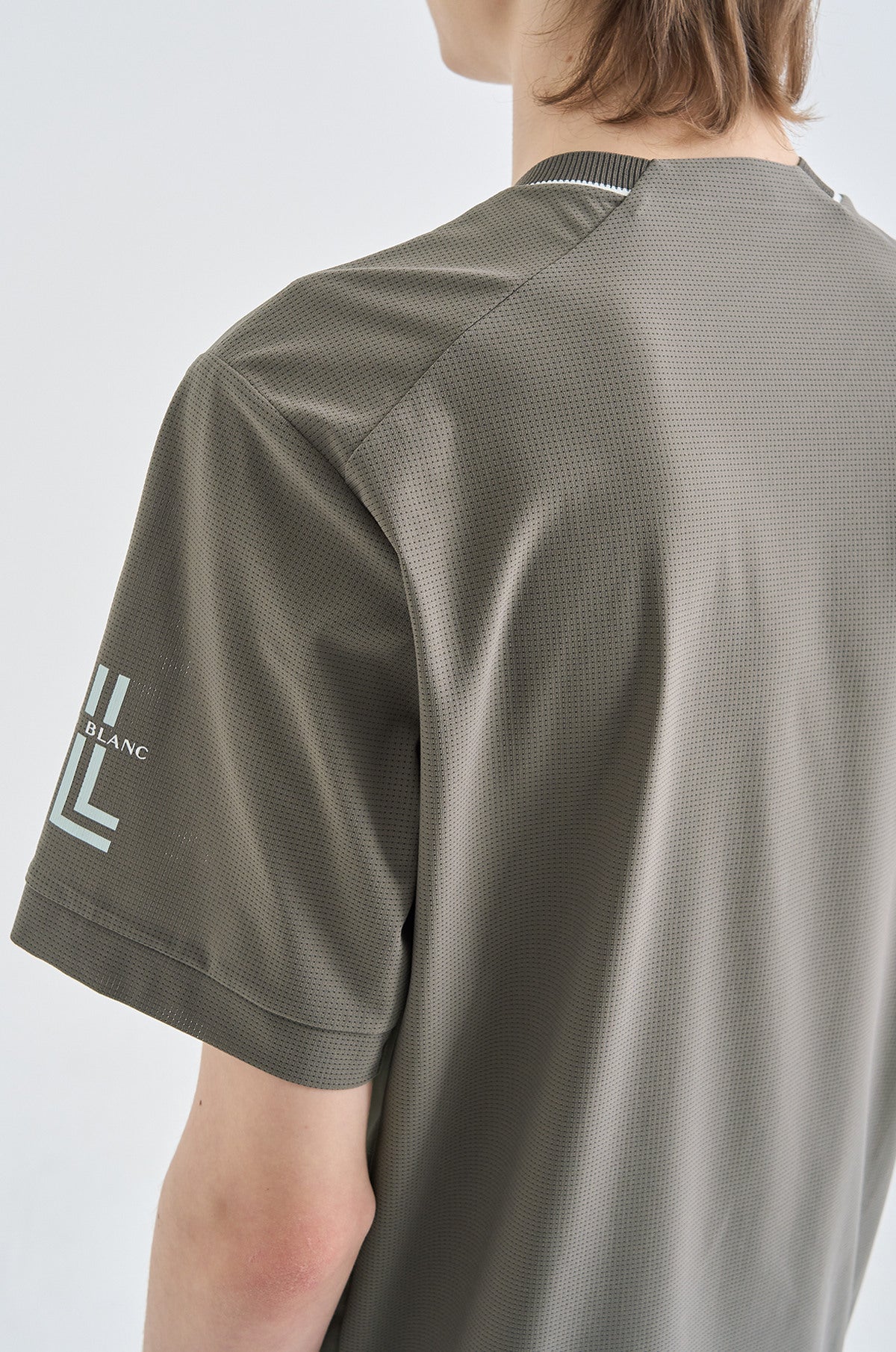 Lanvin Blanc Dark Khaki T-shirt Top - Erthe Golf
