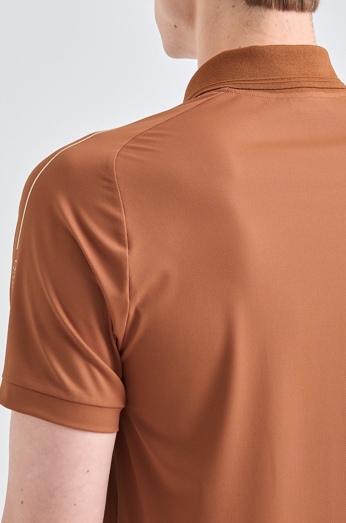 Lanvin Blanc Brown UV - Cut Half Sleeve Top - Erthe Golf