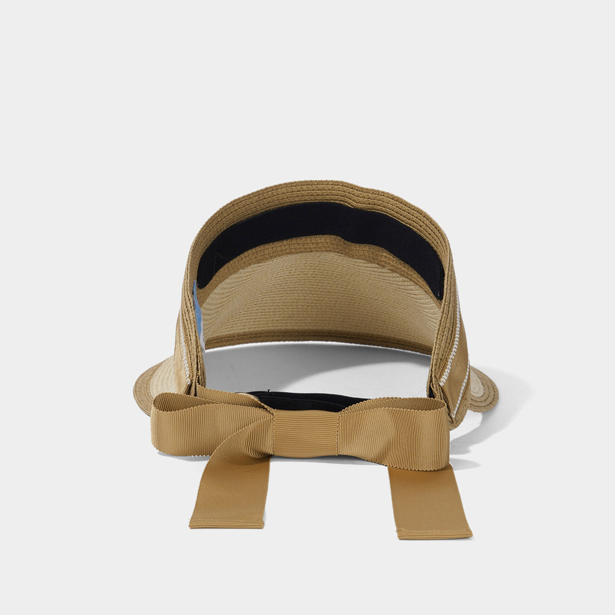 Lanvin Blanc Women's Knit Visor - Beige - Erthe Golf