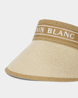 Lanvin Blanc Women's Knit Visor - Beige