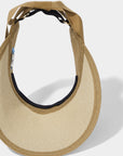 Lanvin Blanc Women's Knit Visor - Beige