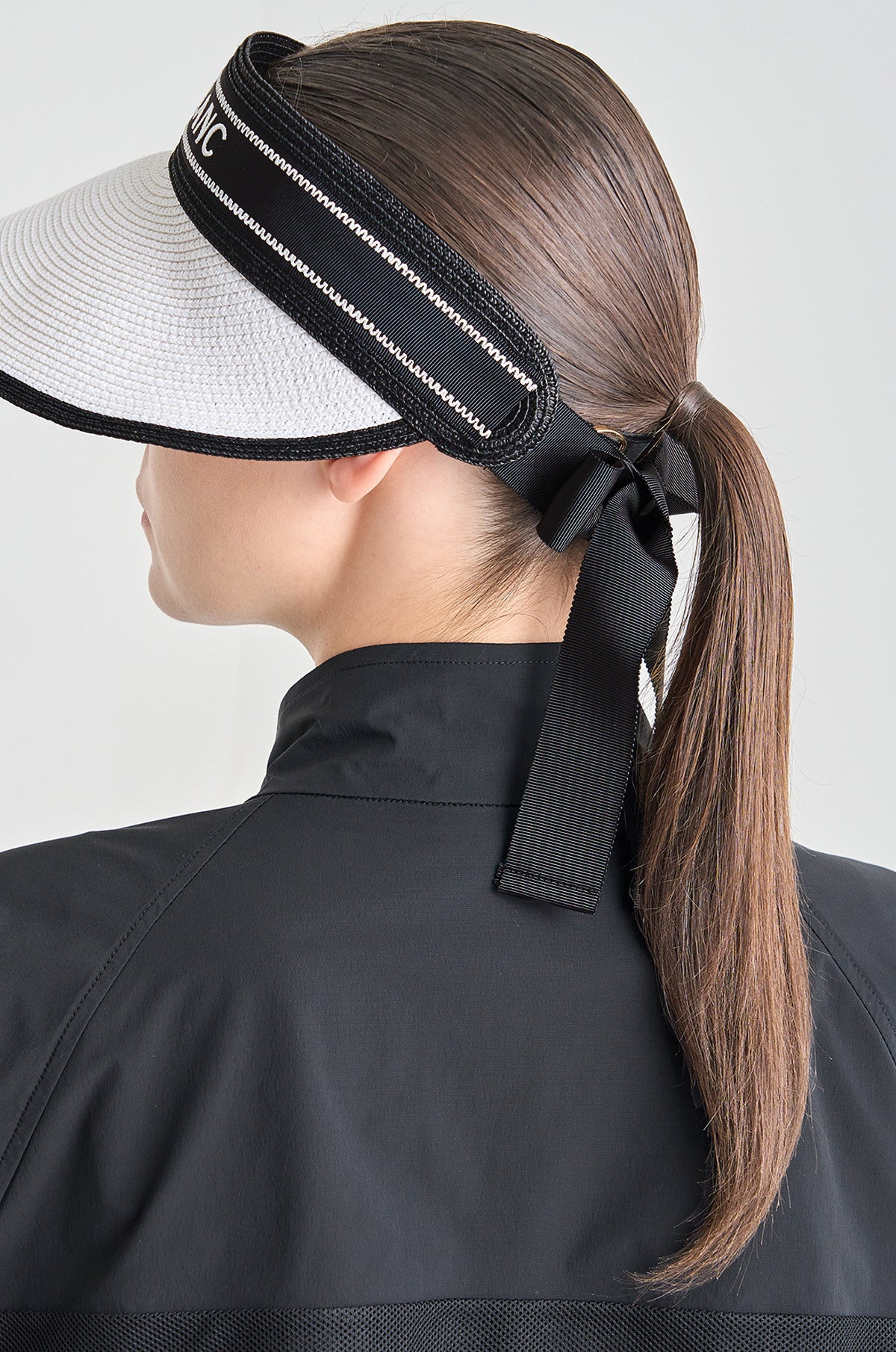 Lanvin Blanc Women&#39;s Knit Visor - Off White