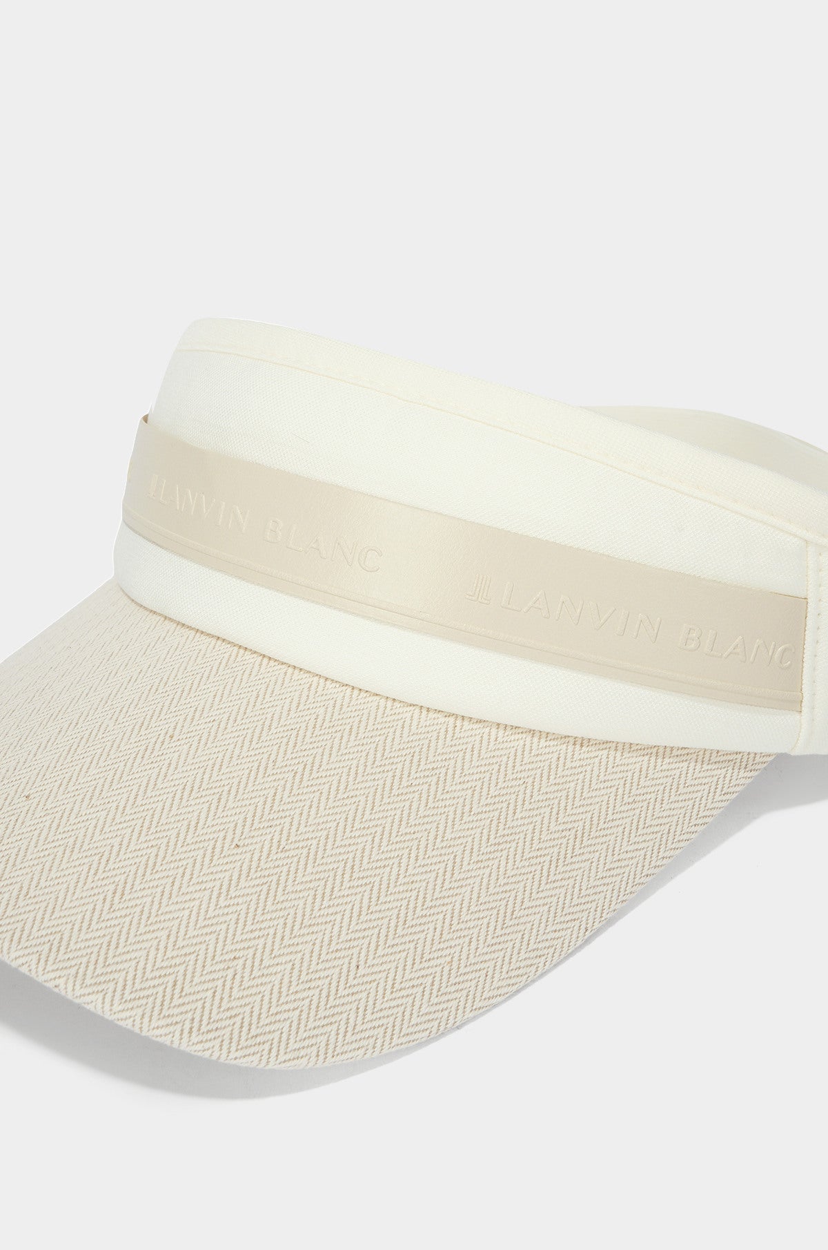 Lanvin Blanc Women's Visor - Khaki Beige - Erthe Golf