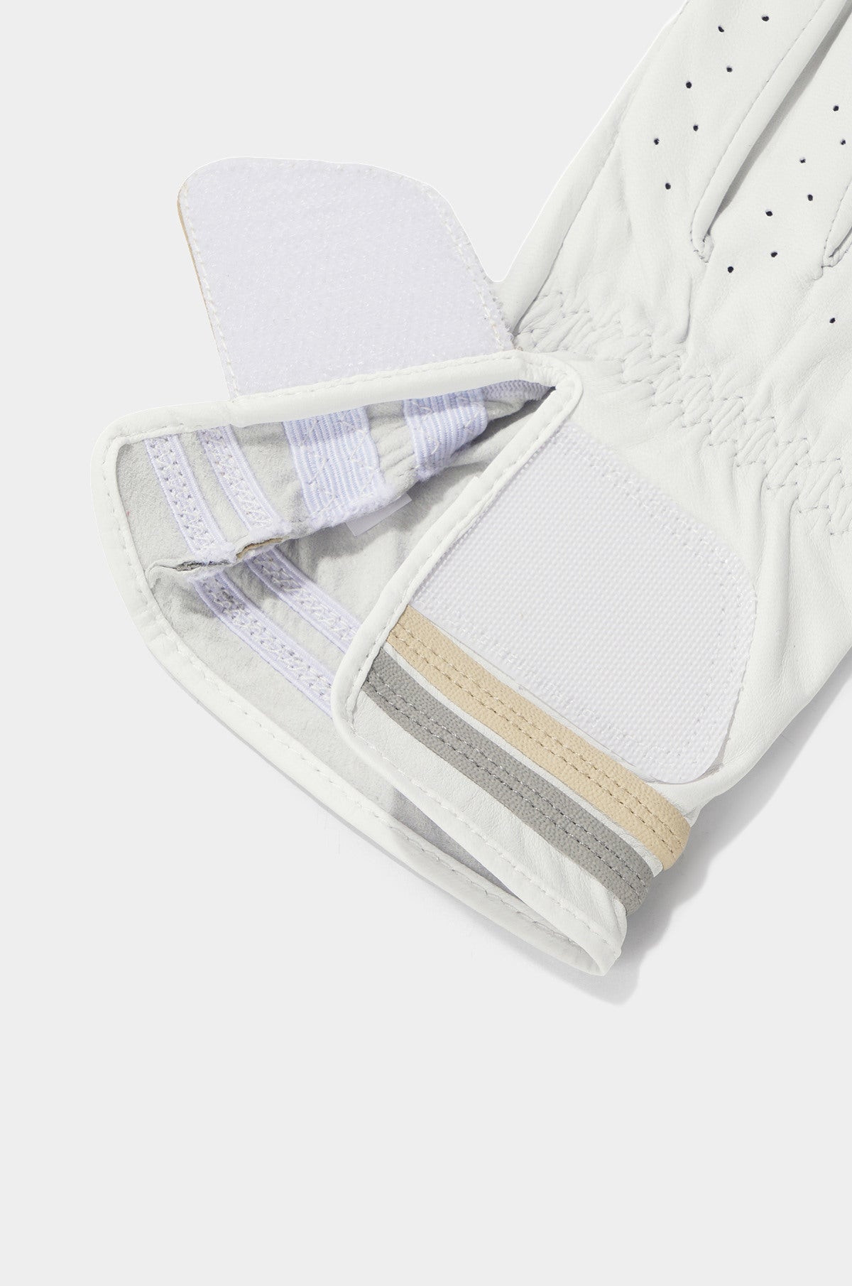 Lanvin Blanc Lambskin Gloves - Off White - Erthe Golf