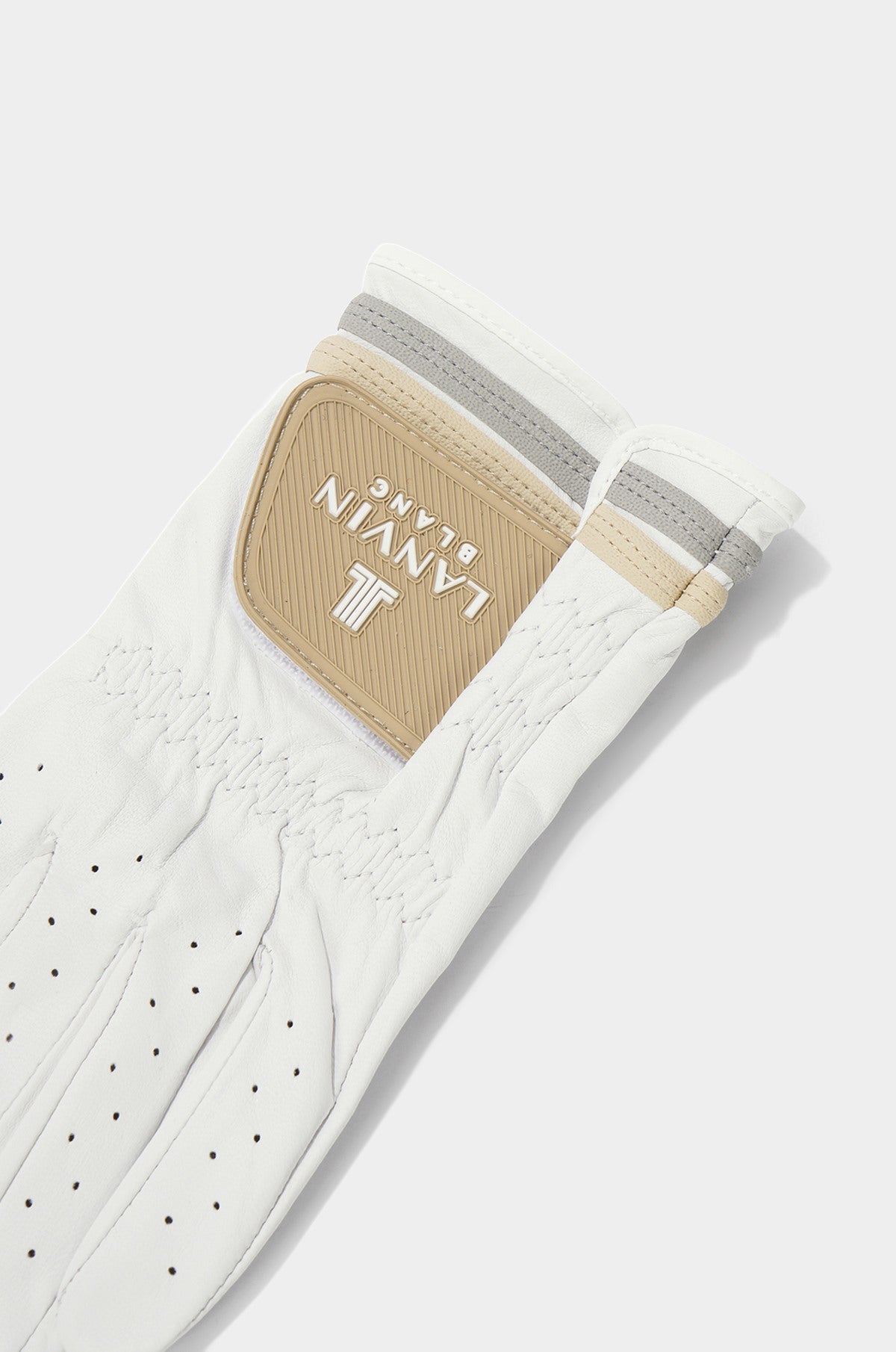 Lanvin Blanc Lambskin Gloves - Off White - Erthe Golf