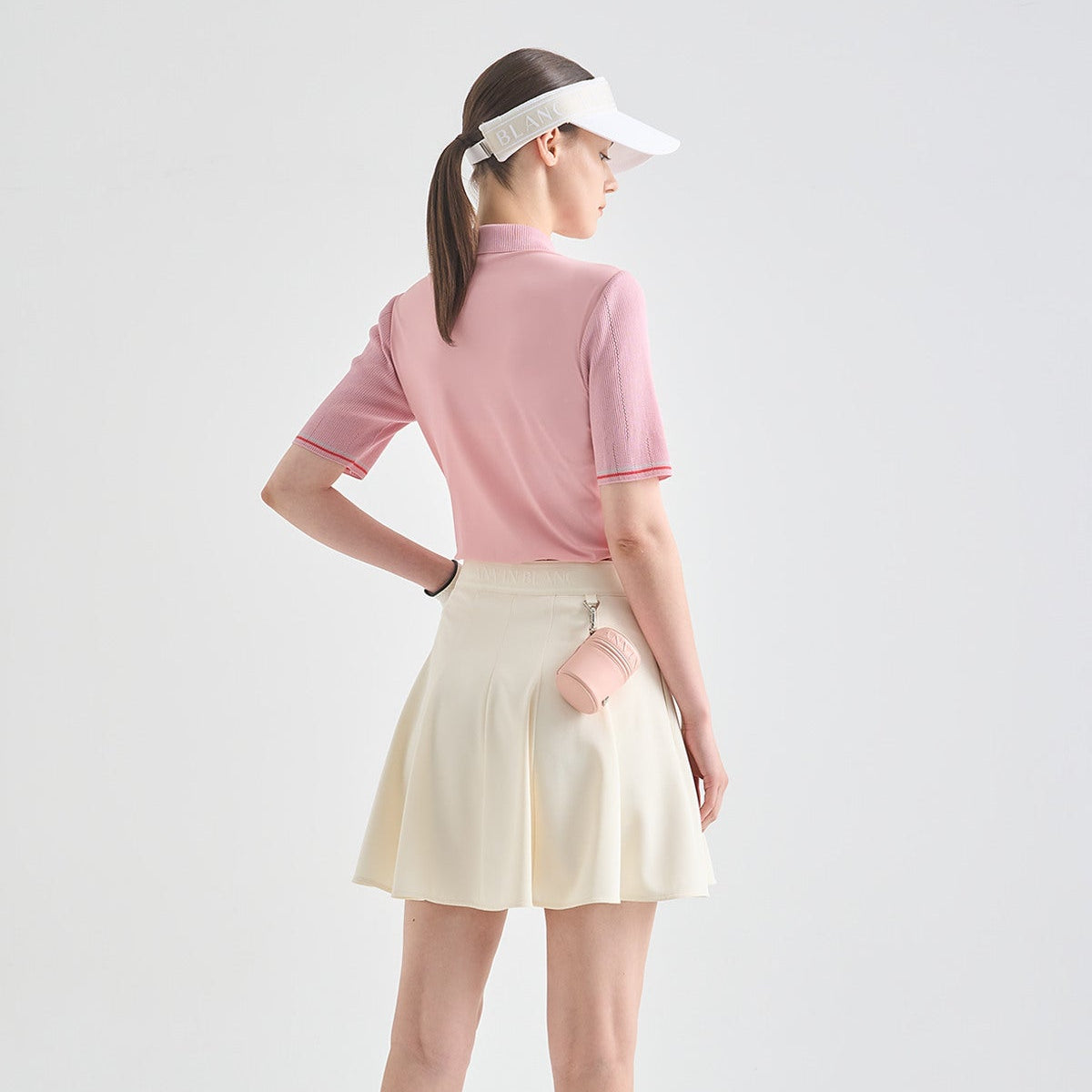 Lanvin Blanc Ball Pouch - Pink - Erthe Golf