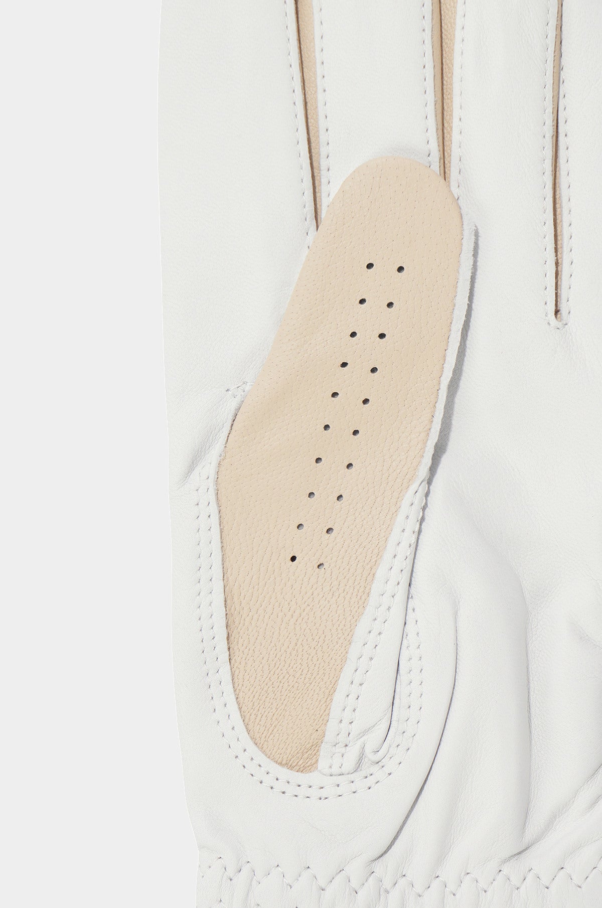 Lanvin Blanc Lambskin Left - Hand Glove - Off White - Erthe Golf