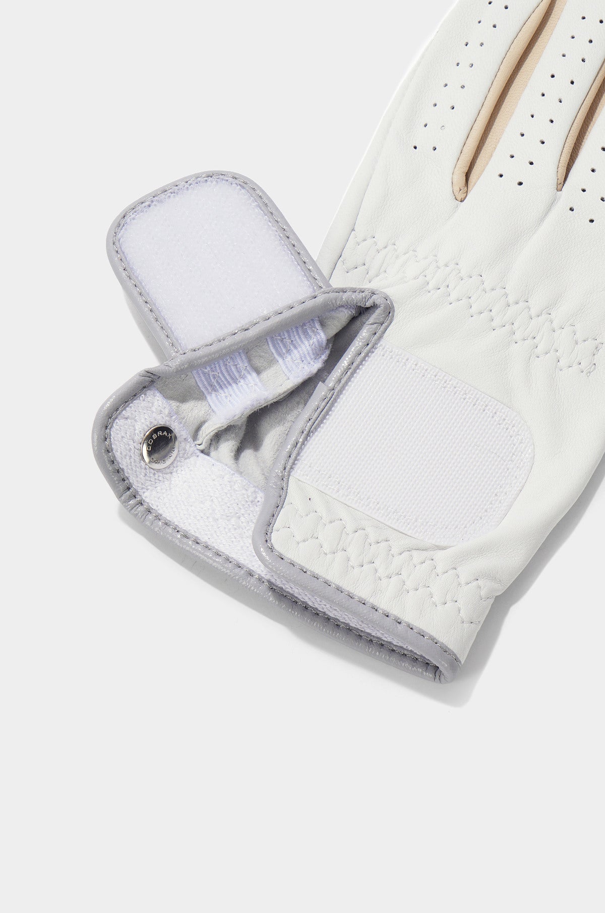 Lanvin Blanc Lambskin Left - Hand Glove - Off White - Erthe Golf