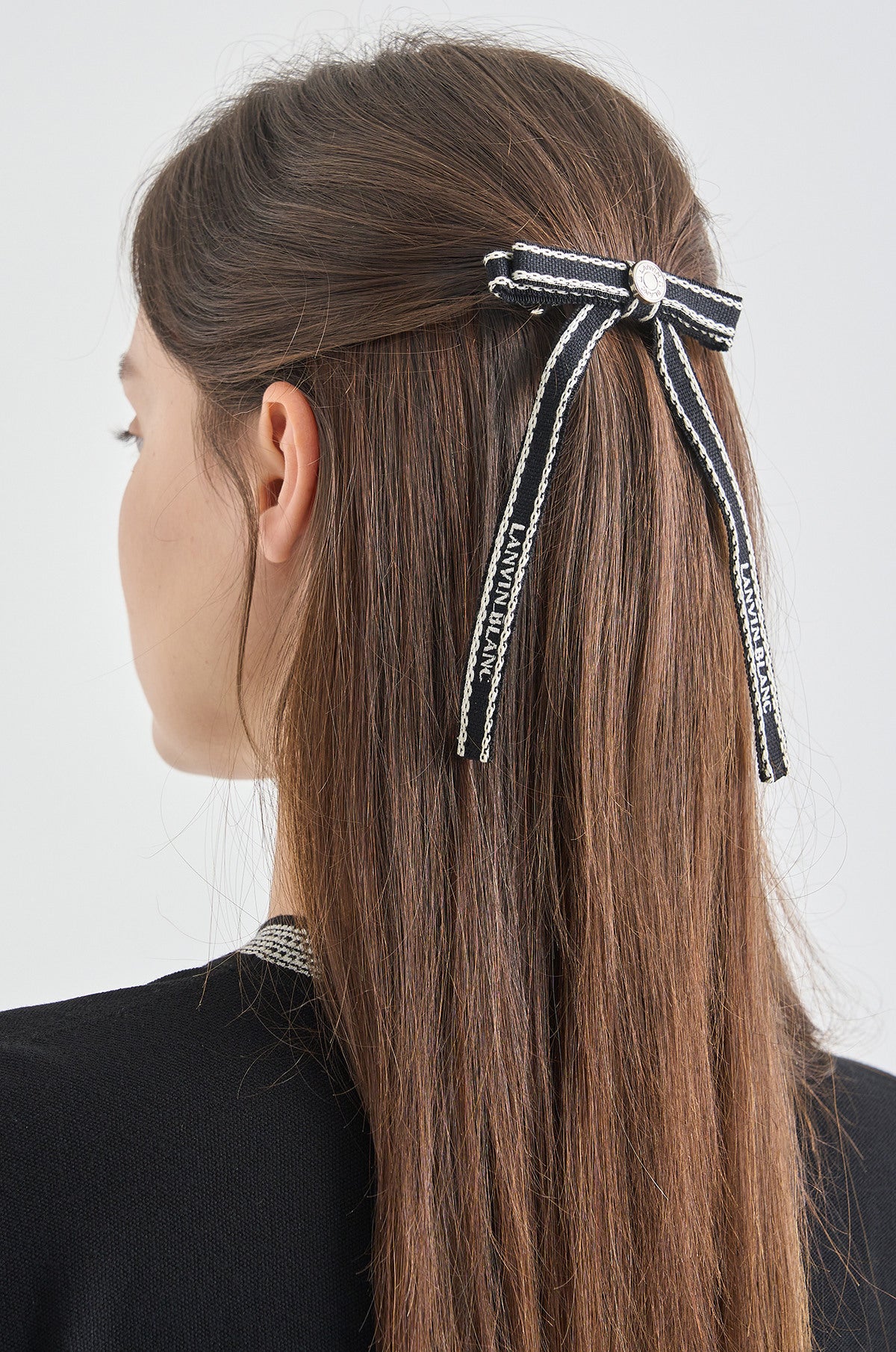 Lanvin Blanc Women&#39;s Hair Pin - Black - Erthe Golf