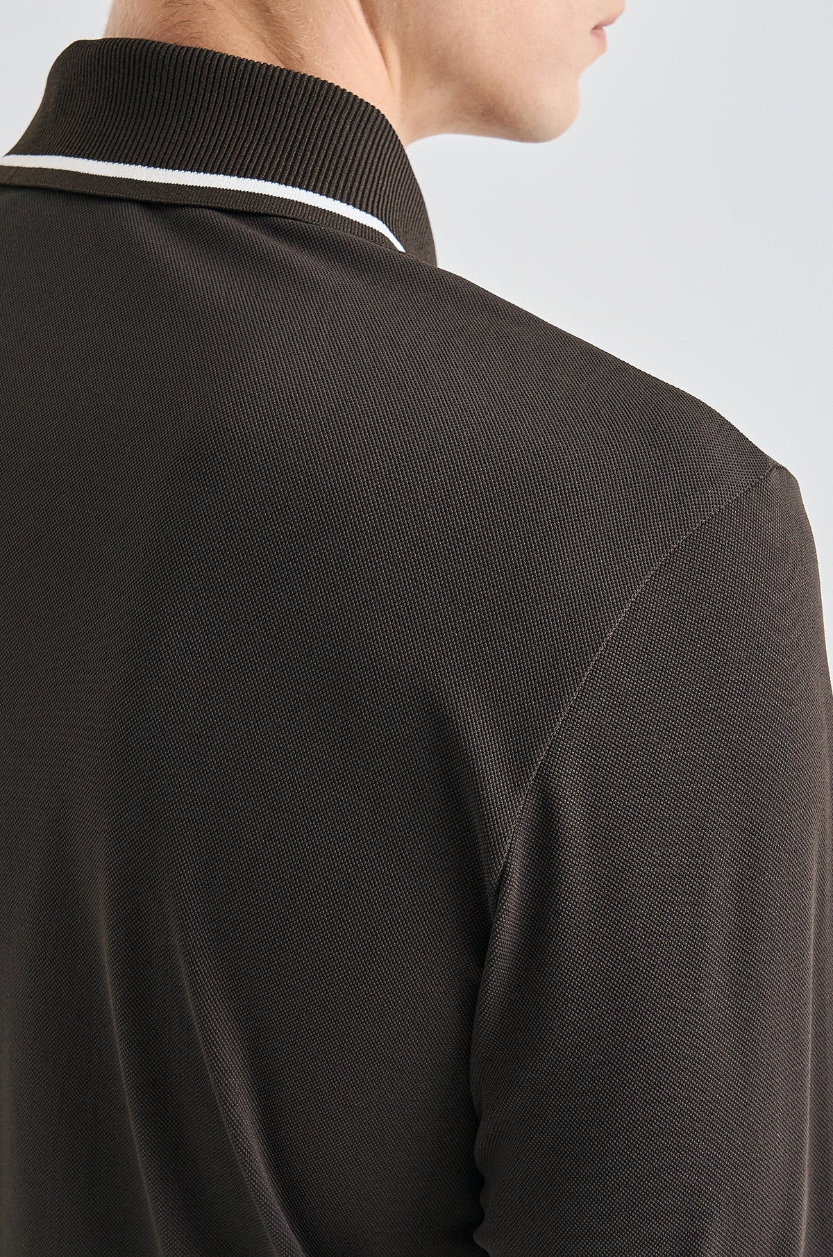 Lanvin Blanc Men's Polo - Burgundy - Erthe Golf