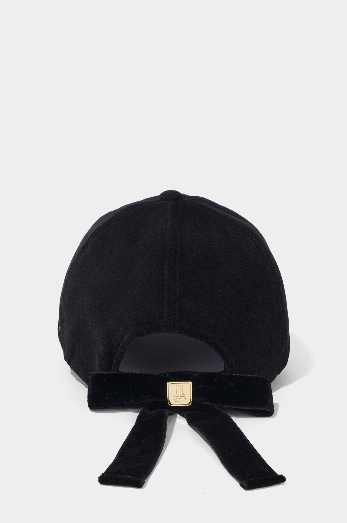 Lanvin Blanc Women&#39;s Ribbon Cap - Black
