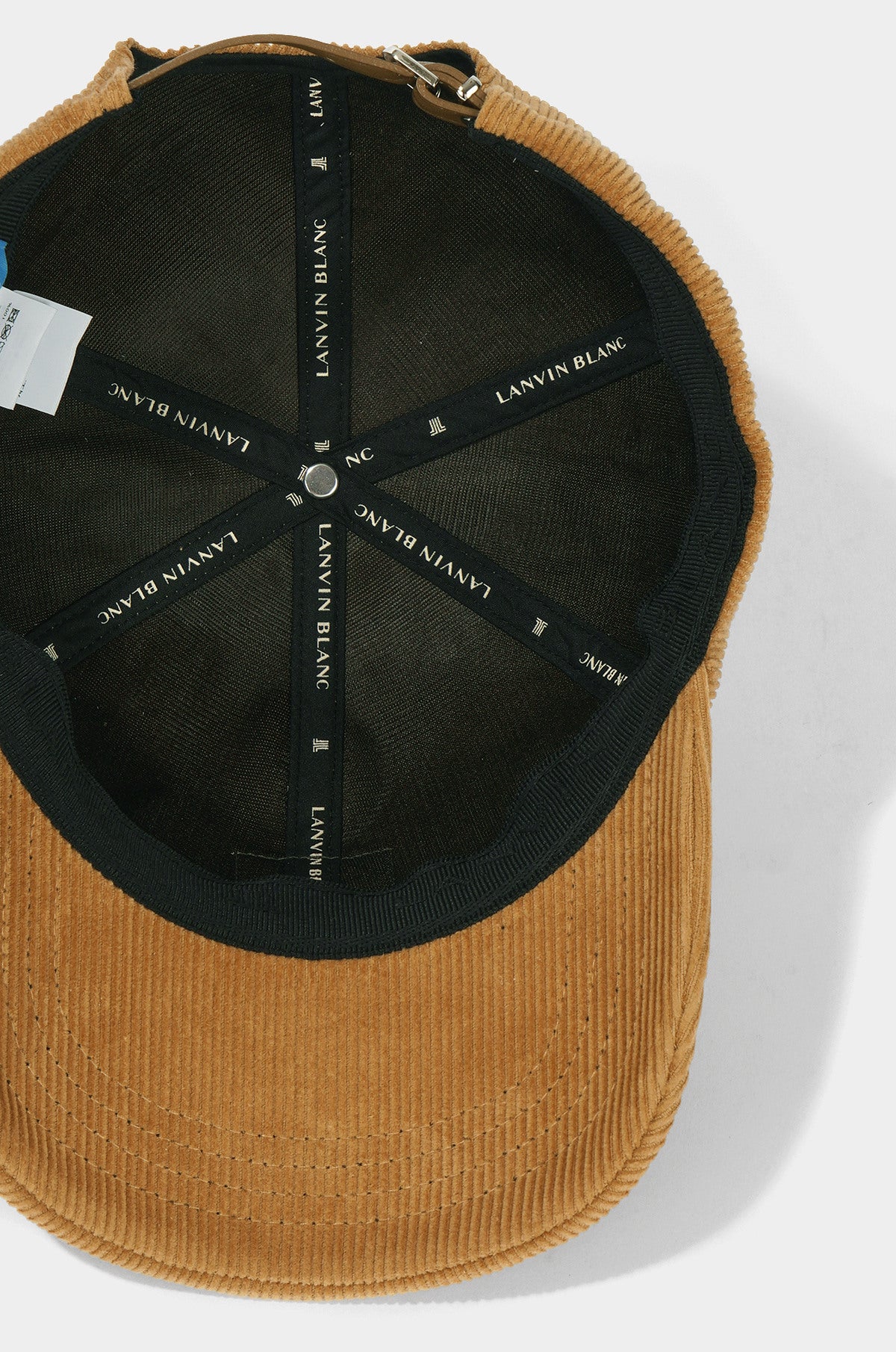 Lanvin Blanc Men's Cap - Camel - Erthe Golf