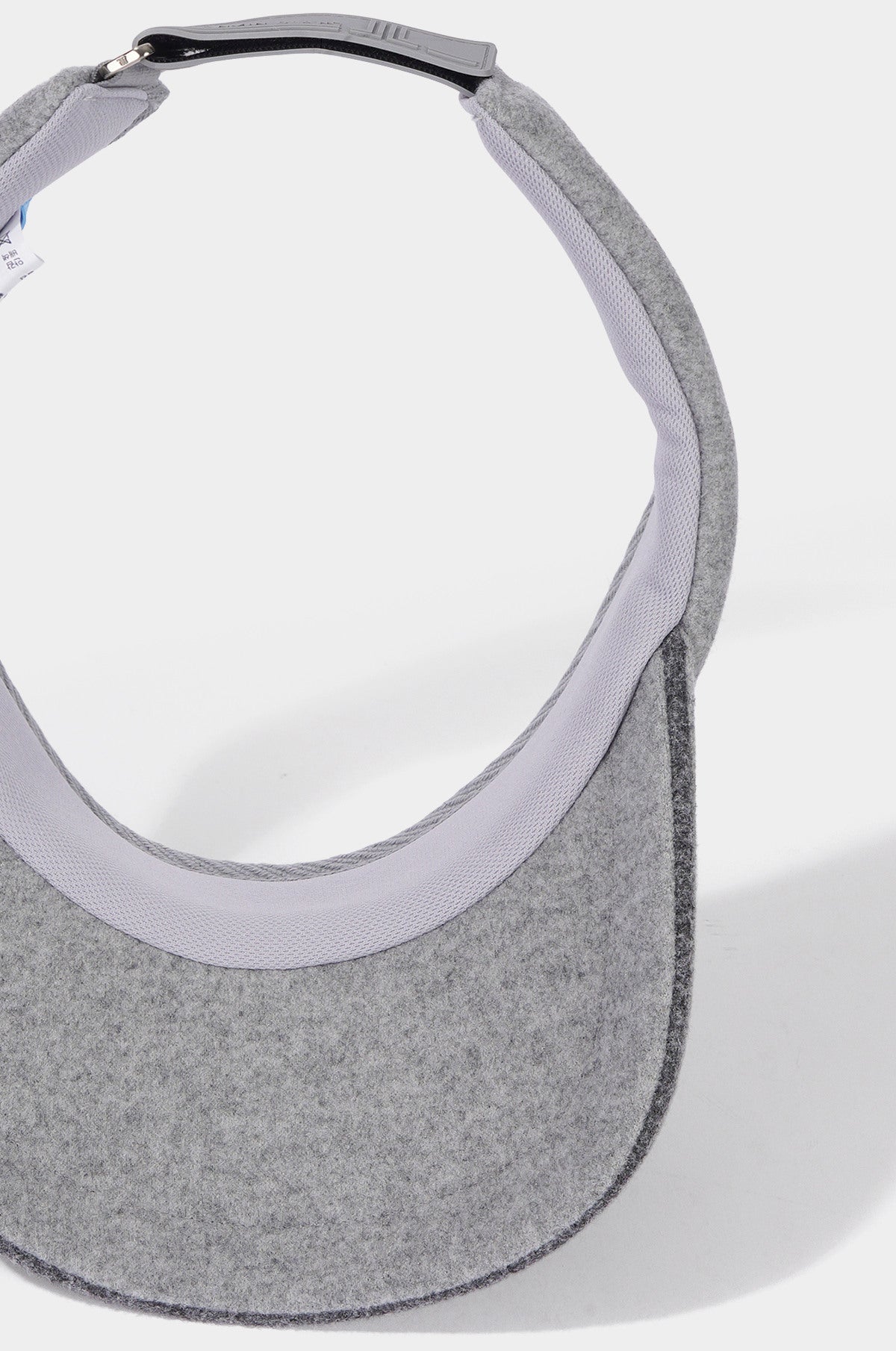 Lanvin Blanc Knit Visor - Grey - Erthe Golf